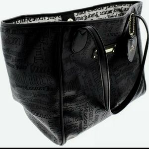 Juicy Couture Embellished Black Tote Bag